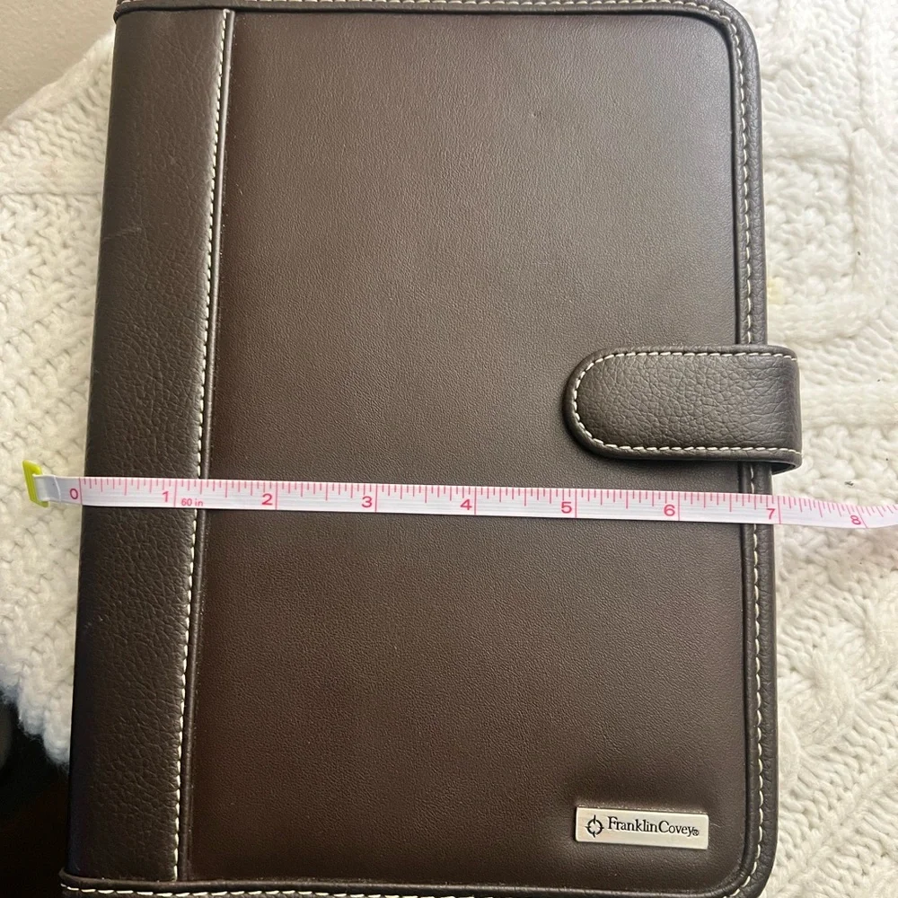 Franklin Covey Dark Brown Planner Cover 🤎